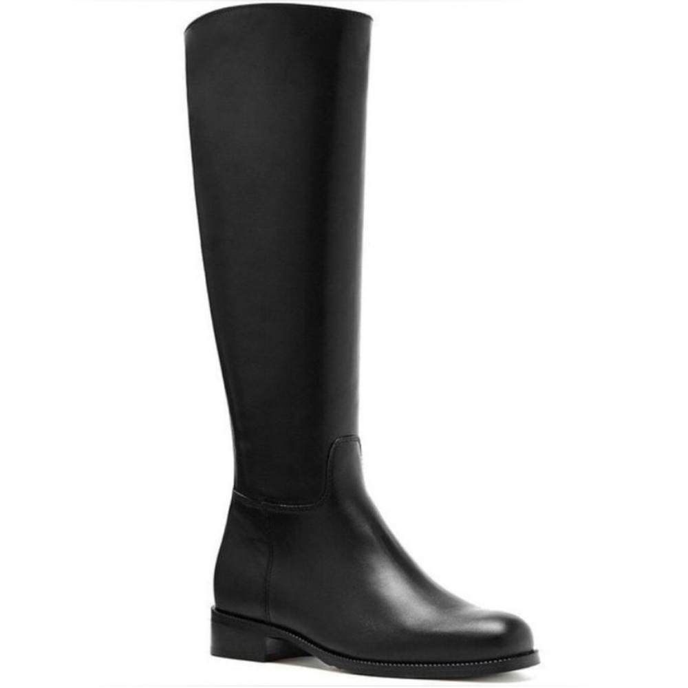 New La Canadienne Sasha Leather Riding Boots - Picture 1 of 8